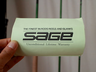 SAGEの保証書